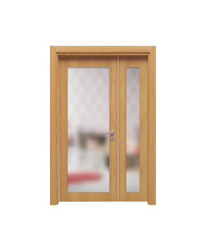 BY-245 Porte intérieure Laqué ou Placage Pvc